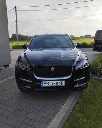 Jaguar F-Pace cena 96900 przebieg: 141143, rok produkcji 2018 z Rybnik małe 56